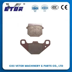 Fabricação CBX250 China para pastilhas de freio de motocicleta