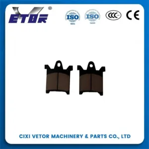 Fabricação CB190X China para pastilhas de freio de motocicleta